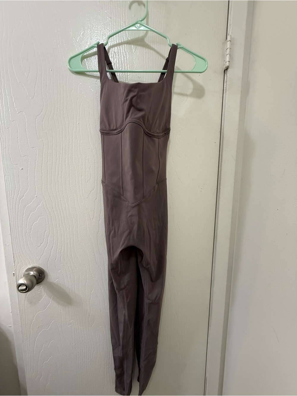 BuffBunny Mauve Sleeveless Full-Length Jumpsuit